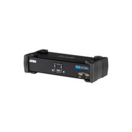 Aten KVM 2/1 CS-1762A USB 2.0 DVI KVMP Switch