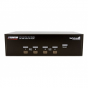 StarTech.com 4-Port Dual KVM Switch with Audio for DVI Computers - Built-in USB Hub (SV431DD2DUA) - KVM  /  audio  /  USB switch - 4 x KVM  /  audio  /  USB - 1 local user - desktop - for P / N: IM12D1500P, SV431RACK, SVA12M2NEUA, SVA12M5NA, USBDVI4N1A10, USBDVI4N1A6