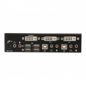 StarTech.com 2 Port DVI USB KVM Switch with Audio and USB 2.0 Hub (SV231DVIUA) - KVM  /  audio  /  USB switch - 2 x KVM  /  audio  /  USB - 1 local user - desktop - for P / N: IM12D1500P, SVA12M2NEUA, SVA12M5NA, USBDVI4N1A10, USBDVI4N1A6