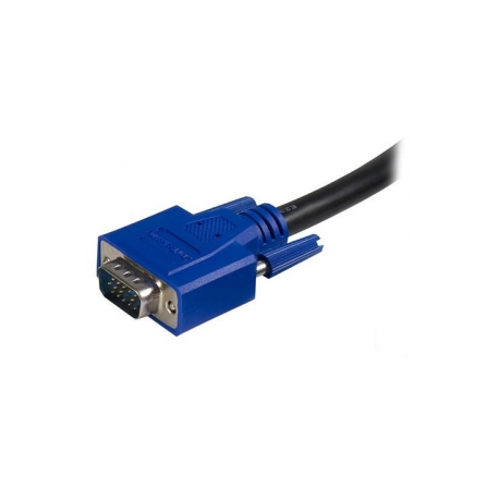 StarTech.com 10 ft 2-in-1 Universal USB KVM Cable - 10ft VGA KVM Cable - 10ft USB KVM Cable - 10ft KVM Switch Cable (SVUSB2N1_10) - Video  /  USB cable - HD-15 (VGA), USB Type B (M) to USB, HD-15 (VGA) - 3 m - for P / N: RKCOND17HD, SV231USBGB, SV231USBLC, SV431USB, SV431USBAE, SV431USBAEGB, SV431USBDDM - 1