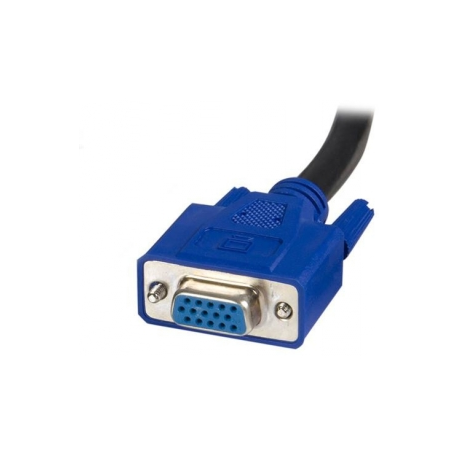 StarTech.com 10 ft 2-in-1 Universal USB KVM Cable - 10ft VGA KVM Cable - 10ft USB KVM Cable - 10ft KVM Switch Cable (SVUSB2N1_10) - Video  /  USB cable - HD-15 (VGA), USB Type B (M) to USB, HD-15 (VGA) - 3 m - for P / N: RKCOND17HD, SV231USBGB, SV231USBLC, SV431USB, SV431USBAE, SV431USBAEGB, SV431USBDDM - 3