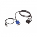 Lenovo Single Cable USB Conversion Option - KVM extender - for System x3100 M4; x3250 M4; x32XX M3; x3400 M2; x35XX M4; x3620 M3; x3650 M4; x3950 X5