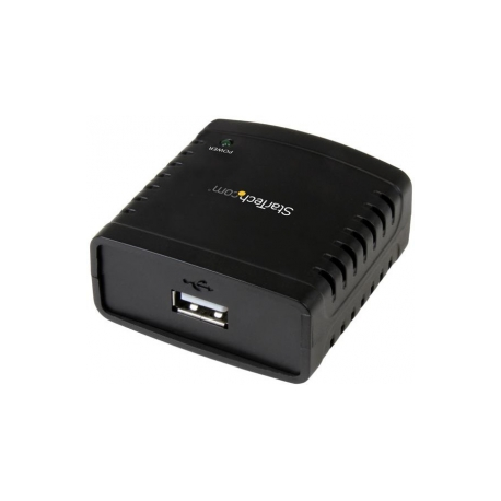 Startech USB NETWORK LPR PRINT SERVER (StarTech.com 10/100 Mbit/s Ethernet auf USB 2.0 Netzwerk LPR Printserver - USB Druckserve