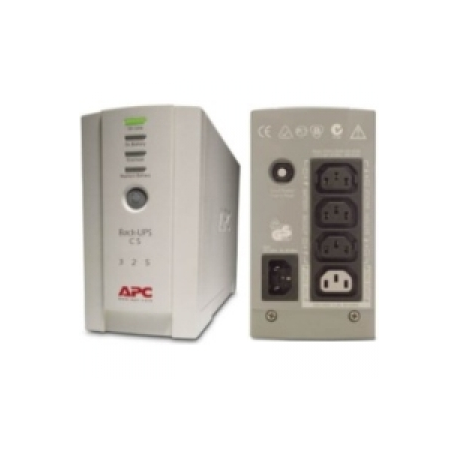 APC Back-UPS CS 325 - UPS - AC 230 V - 210 Watt - 350 VA - output connectors: 4 - beige - 0