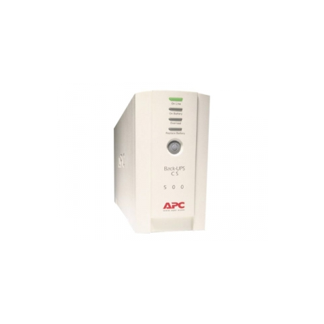 APC Back-UPS CS 500 - UPS - AC 230 V - 300 Watt - 500 VA - RS-232, USB - output connectors: 4 - beige - 2