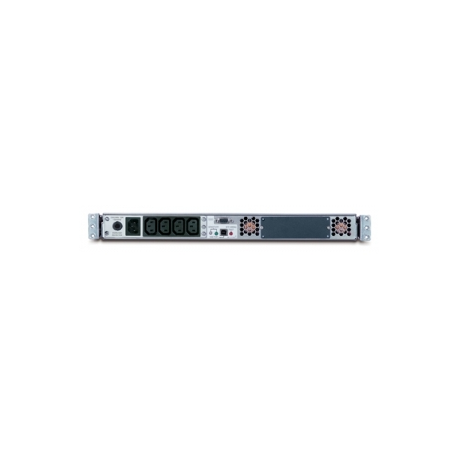 APC Smart-UPS RM 1000VA USB & Serial - UPS (rack-mountable) - AC 230 V - 640 Watt - 1000 VA - output connectors: 4 - 1U - black - for P / N: AR3003, AR3003SP, AR3006, AR3006SP, AR3103, AR3103SP, AR3106, AR3106SP, AR9300SP - 2