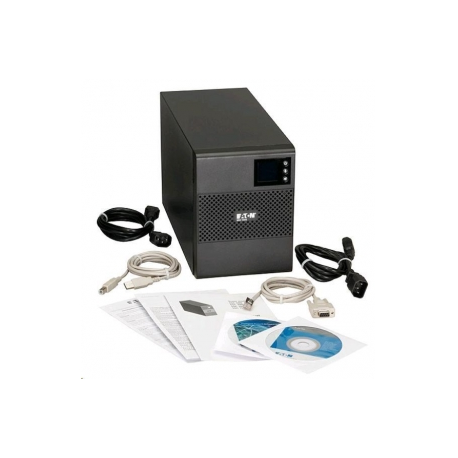 Eaton 5SC 1500i - UPS - AC 230 V - 1050 Watt - 1500 VA - RS-232, USB - output connectors: 8 - black - 1