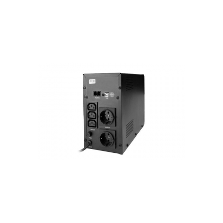 EnerGenie EG-UPS-034 - UPS - AC 220 V - 900 Watt - 1500 VA - 8 Ah - USB - output connectors: 5 - black - 0