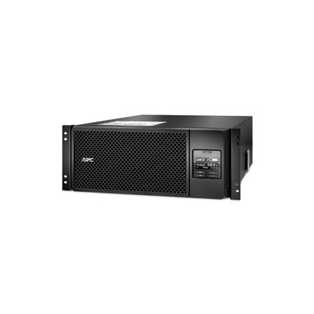 APC Smart-UPS SRT 6000VA RM - UPS (rack-mountable) - AC 230 V - 6000 Watt - 6000 VA - Ethernet 10 / 100, USB - output connectors: 13 - 4U - black - for P / N: AR3100W, AR3105W, AR3155W, AR3305W, AR3355SP, AR3355W, AR4038IX432, NBWL0356A - 0