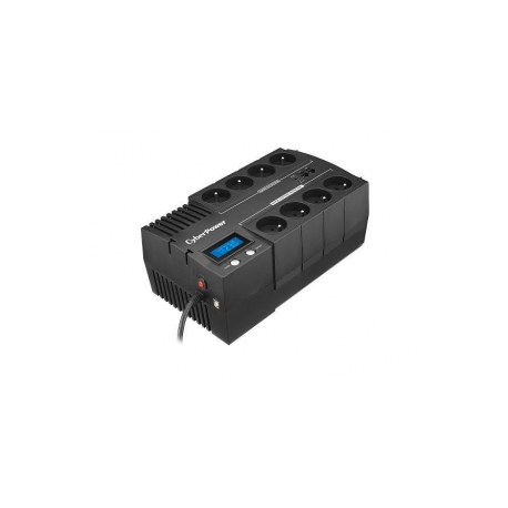 CyberPower BRICs LCD Series BR1000ELCD - UPS - AC 220 / 230 / 240 V - 600 Watt - 1000 VA - USB - output connectors: 8 - France - 2