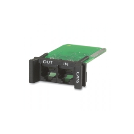 REPLACEABLE, RACKMOUNT, 1U, CAT 6 NETWORK SURGE PROTECTION MODULE