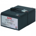 APC Replacement Battery Cartridge #6 - UPS battery - 1 x battery - Lead Acid - black - for P / N: SMC1500IC, SMT1000I-AR, SMT1000IC, SUA1000ICH-45, SUA1000I-IN, SUA1000J3W, SUA1500J3W