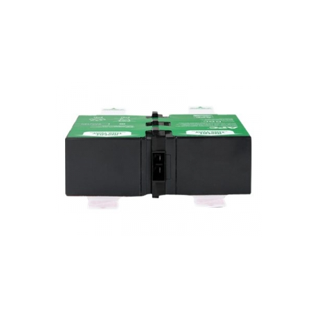 APC Replacement Battery Cartridge #124 - UPS battery - 1 x battery - Lead Acid - for P / N: BR1500G-RS, BX1500M, BX1500M-LM60, SMC1000-2UC, SMC1000-2UTW, SMC1000I-2UC - 2