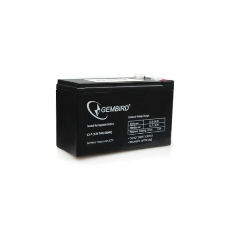 Gembird BAT-12V7AH - UPS battery - 1 x battery - 7 Ah - 0