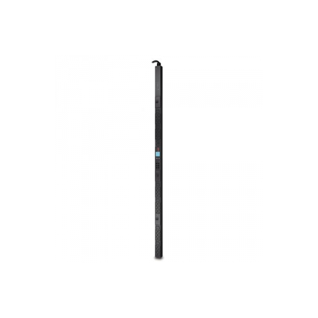 APC Metered Rack PDU - Power distribution strip (rack-mountable) - AC 208 V - 8.6 kW - input: NEMA L21-30 - output connectors: 44 (IEC 60320 C13, IEC 60320 C19, NEMA 5-20) - 0U - black - for P / N: SMX1000C, SMX1500RM2UC, SMX1500RM2UCNC, SMX750C, SMX750CNC, SRT5KRMXLW-TW - 0
