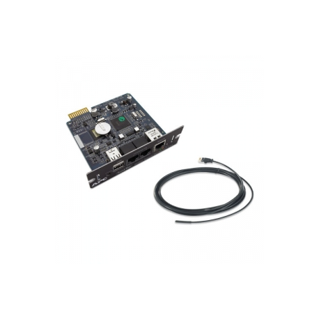 APC Network Management Card 2 with Environmental Monitoring - Remote management adapter - 100Mb LAN - 100Base-TX - black - for P / N: SMTL1000RMI2UC, SMTL750RMI2UC, SMX2KR2UNCX145, SRT1000XLJ, SRT1500XLJ, SRT2400XLJ - 0