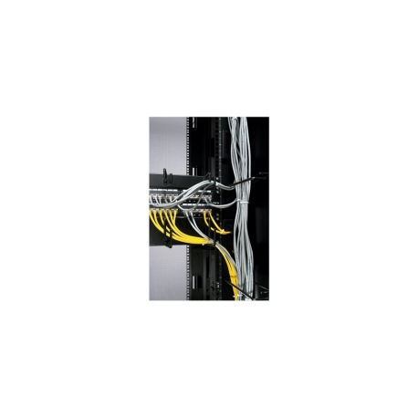 APC - Cable organizer - black - 1U - for P / N: SMTL1000RMI2UC, SMX1000C, SMX1500RM2UC, SMX1500RM2UCNC, SMX750C, SMX750CNC - 2