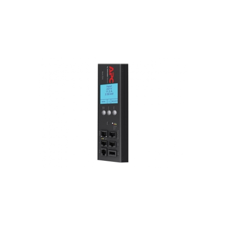 APC Switched Rack PDU 2G Zero U - Power distribution strip (rack-mountable) - AC 200 / 208 / 230 V - RS-232 - input: IEC 60309 32A - output connectors: 24 - black - for P / N: SMX1500RMNCUS, SRT1000RMXLI, SRT1000RMXLI-NC, SRT10RMXLIX806, SRT5KRMXLW-TW - 2