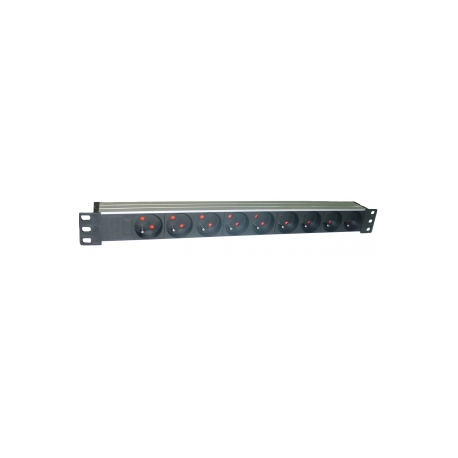 Catlink Assmann 19'' outlet strip, 9 outlets