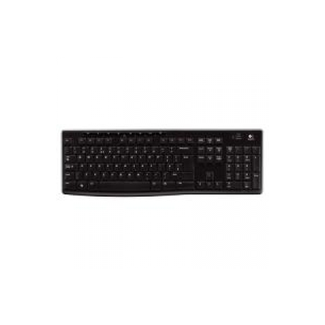 Logitech Wireless Keyboard K270 - Keyboard - wireless - 2.4 GHz - QWERTY US - 0