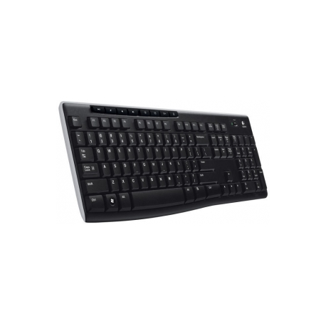 Logitech Wireless Keyboard K270 - Keyboard - wireless - 2.4 GHz - QWERTY US - 1
