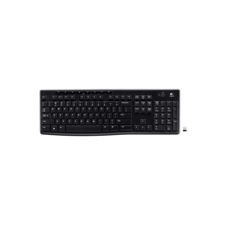 Logitech Wireless Keyboard K270 - Keyboard - wireless - 2.4 GHz - QWERTY US - 4