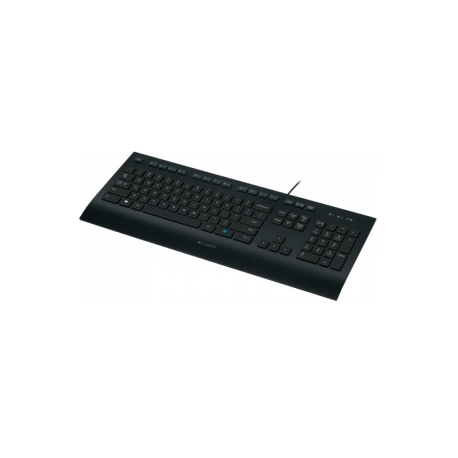 Logitech Corded K280e - Keyboard - USB - US International - 7