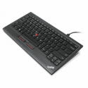 Lenovo ThinkPad Compact USB Keyboard with TrackPoint - Keyboard - USB - US International - retail - for ThinkCentre M80t Gen 3; ThinkCentre neo 50; ThinkPad T14s Gen 3; V50t Gen 2-13