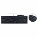 Dell KB813 Smartcard - Keyboard - USB - Russian QWERTY - black - for OptiPlex 9010; Precision T1700; Precision Fixed Workstation R7610, T3600, T5600, T7600