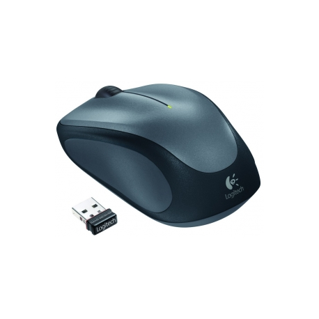 Logitech M235 - 2nd Generation - mouse - right and left-handed - optical - wireless - 2.4 GHz - USB wireless receiver - grey - 3
