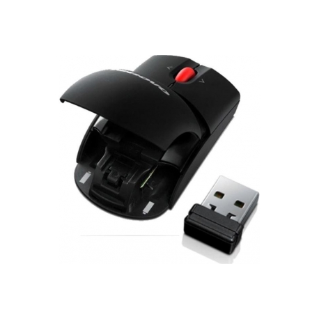 Lenovo - Mouse - laser - wireless - 2.4 GHz - USB wireless receiver - for ThinkCentre M70q Gen 2; M75s Gen 2; M80t Gen 3; M90q Gen 3; ThinkStation P360 - 1