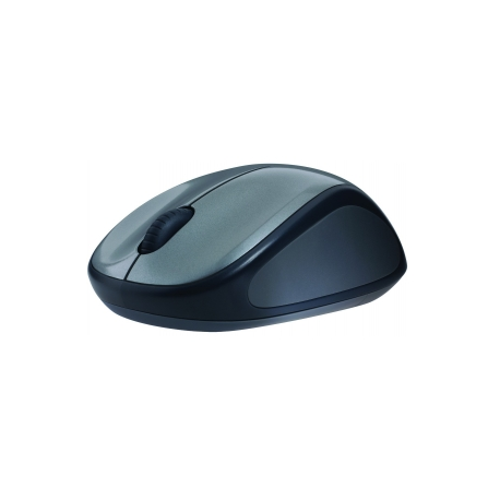 Logitech M235 - Mouse - right-handed - optical - wireless - 2.4 GHz - USB wireless receiver - grey - 1