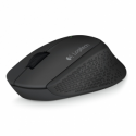 Logitech M280 - Mouse - right-handed - optical - 3 buttons - wireless - 2.4 GHz - USB wireless receiver - black
