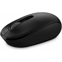 Microsoft Wireless Mobile Mouse 1850 - Mouse - right and left-handed - optical - 3 buttons - wireless - 2.4 GHz - USB wireless receiver - black