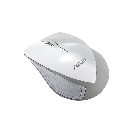 ASUS WT465 - Mouse - optical - wireless - 2.4 GHz - USB wireless receiver - white - 2