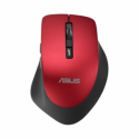 ASUS WT425 - Mouse - right-handed - optical - 6 buttons - wireless - 2.4 GHz - USB wireless receiver - dark ruby - for 15; ROG Strix G15; ROG Zephyrus G14; TUF Gaming F15; F17; FX505; TUF505; ZenBook 13; 14