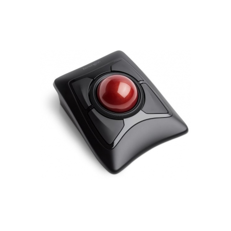 Kensington Expert Mouse Wireless Trackball - Trackball - right and left-handed - optical - 4 buttons - wireless - 2.4 GHz, Bluetooth 5.0 LE - Bluetooth USB adapter - black - 7