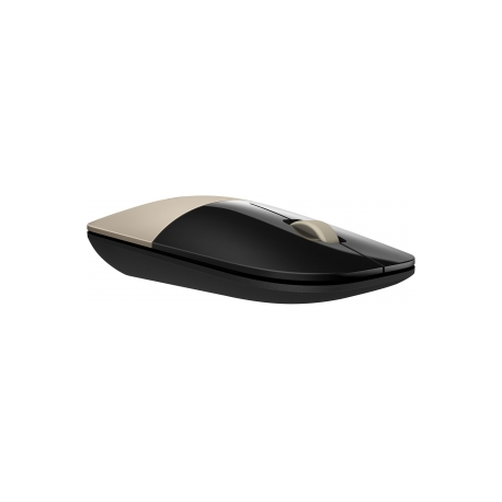HP Z3700 - Mouse - blue LED - wireless - 2.4 GHz - USB wireless receiver - gold - for OMEN Obelisk by HP 875; HP 15, 27; ENVY x360; Pavilion Gaming 15, 690, TG01; Spectre x360 - 4