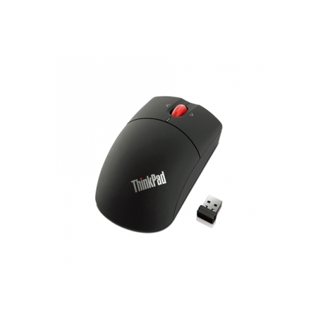 Lenovo ThinkPad Essential Wireless Mouse - Mouse - laser - 3 buttons - wireless - 2.4 GHz - USB wireless receiver - for ThinkCentre M80t Gen 3; ThinkCentre neo 50; ThinkPad T14s Gen 3; V50t Gen 2-13 - 0