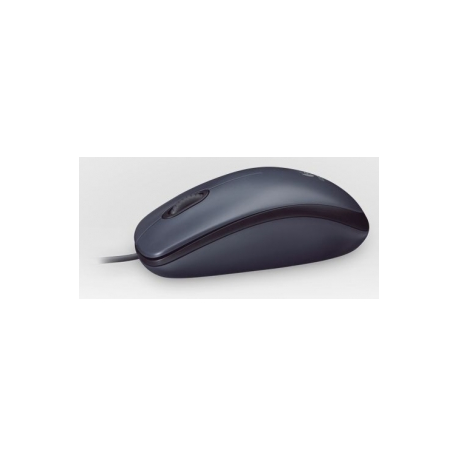 Logitech M90 - Mouse - right and left-handed - optical - wired - USB - 1