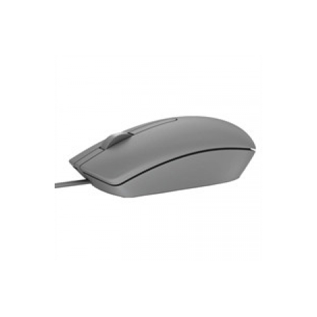 Dell MS116 - Mouse - optical - 2 buttons - wired - USB - grey - for Latitude 33XX, 34XX, 35XX, 53XX, 55XX, 73XX; OptiPlex 30XX; Vostro 3681, 3888; XPS 89XX - 1