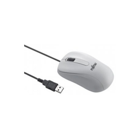 Fujitsu M520 - Mouse - right and left-handed - optical - 3 buttons - wired - USB - grey - for Celsius H7510, J5010, W5010; ESPRIMO D7010, D7011, D9010, D9011, G9010, K5010 / 24, P9910 - 0