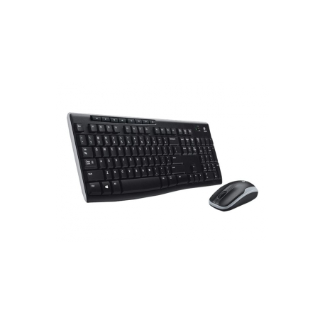 Logitech Wireless Combo MK270 - Keyboard and mouse set - 2.4 GHz - ENG International layout - 2