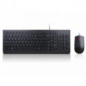 Lenovo Essential Wired Combo - Keyboard and mouse set - USB - Finnish - for ThinkCentre M80t Gen 3; ThinkCentre neo 50; ThinkPad T14s Gen 3; V50t Gen 2-13