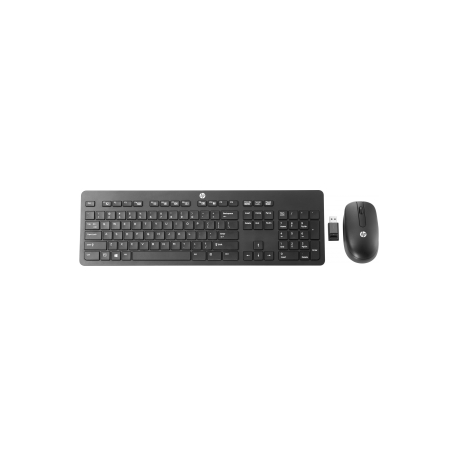 HP Slim - Keyboard and mouse set - wireless - 2.4 GHz - German - for ProBook 640 G5, 640 G8, 64X G2, 64X G3, 64X G4, 650 G4, 650 G5, 650 G8, 65X G2, 65X G3 - 1
