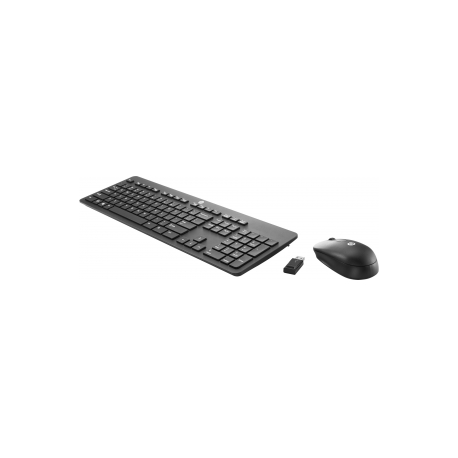 HP Slim - Keyboard and mouse set - wireless - 2.4 GHz - German - for ProBook 640 G5, 640 G8, 64X G2, 64X G3, 64X G4, 650 G4, 650 G5, 650 G8, 65X G2, 65X G3 - 3