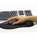 Sandberg - Mouse pad with wrist pillow - black