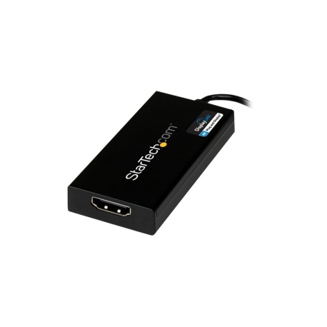 StarTech.com USB 3.0 to HDMI Adapter, 4K 30Hz Ultra HD, DisplayLink Certified, USB Type-A to HDMI Display Adapter Converter for Monitor, External Video & Graphics Card, Mac & Windows - USB to HDMI Adapter (USB32HD4K) - Adapter cable - TAA Compliant - USB Type A male to HDMI female - 20 cm - black - USB power + audio - for P / N: HDDVIMM3, HDMM12, HDMM15, HDMM1MP, HDMM2MP, HDMM3, HDMM3MP, HDMM50A, HDMM6, HDPMM50 - 2