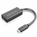 Lenovo USB-C to HDMI Adapter - External video adapter - USB-C - HDMI - for ThinkPad P14s Gen 1; T15g Gen 1; X1 Fold Gen 1; X1 Titanium Yoga Gen 1; X12 Detachable