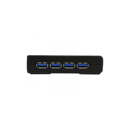 StarTech.com 4-Port USB 3.0 SuperSpeed Hub with Power Adapter - Portable Multiport USB-A Dock IT Pro - USB Port Expansion Hub for PC / Mac (ST4300USB3) - Hub - 4 x SuperSpeed USB 3.0 - desktop - 0